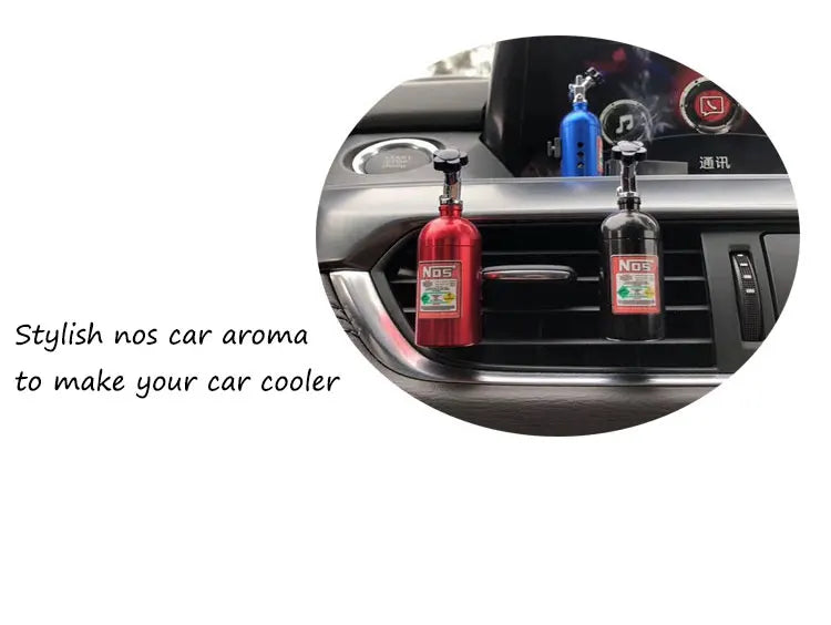 NOS Bottle Car Air Freshener