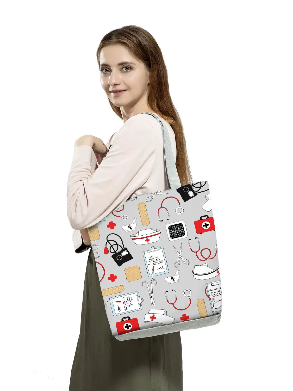 Foldable Nurse Shopping Bag