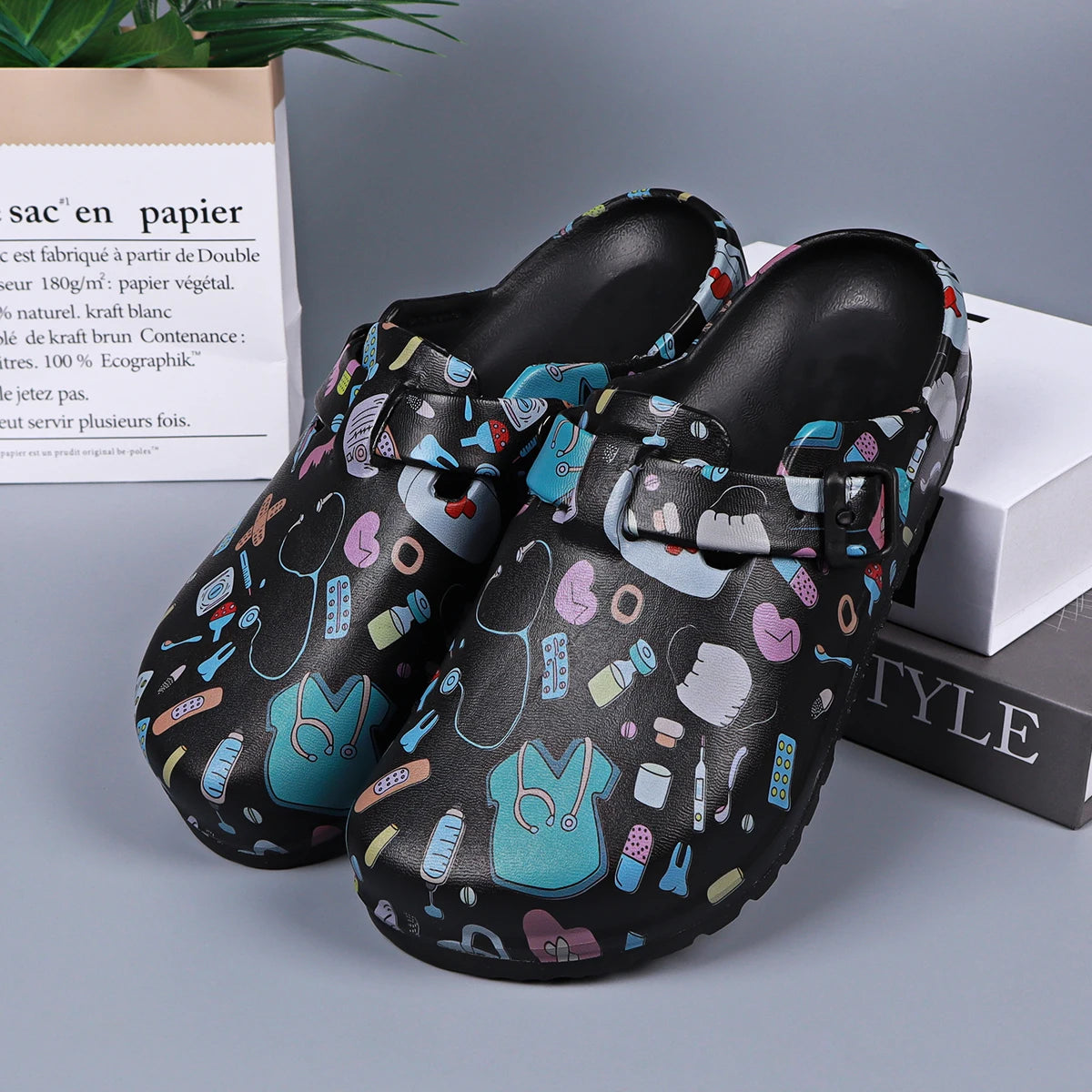 Buckle Strap EVA Clogs