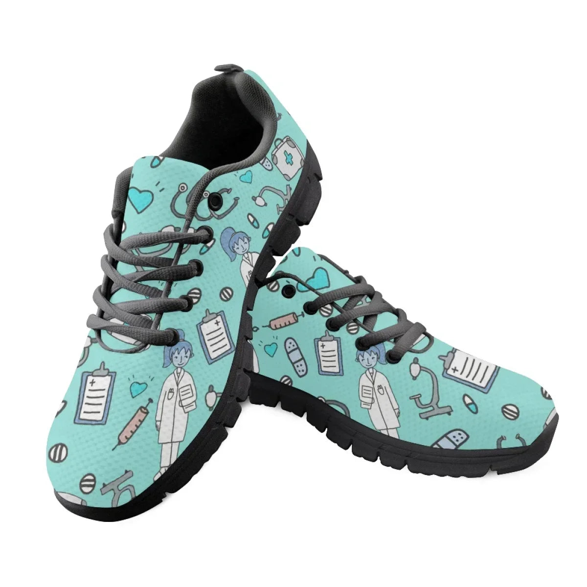 Physio Print Mesh Flats