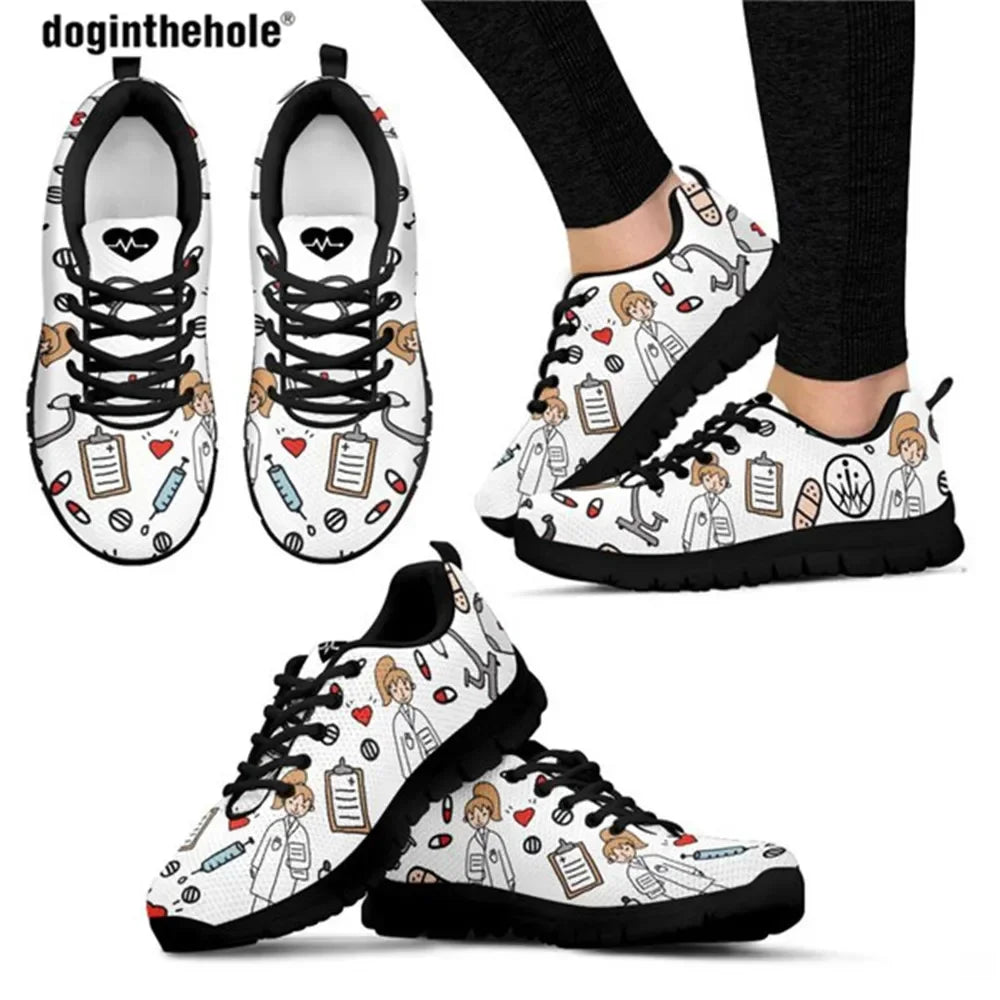 Physio Print Mesh Flats