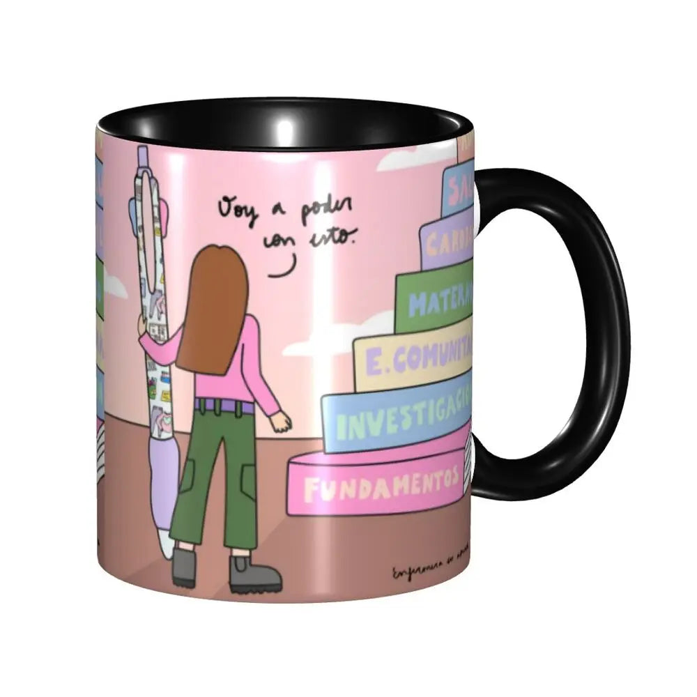Pink Nurse Coffee Mug