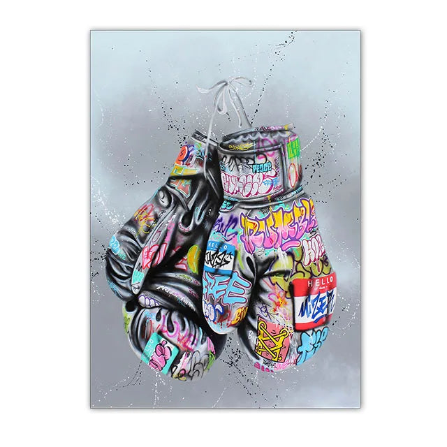 Pop Graffiti Canvas Print
