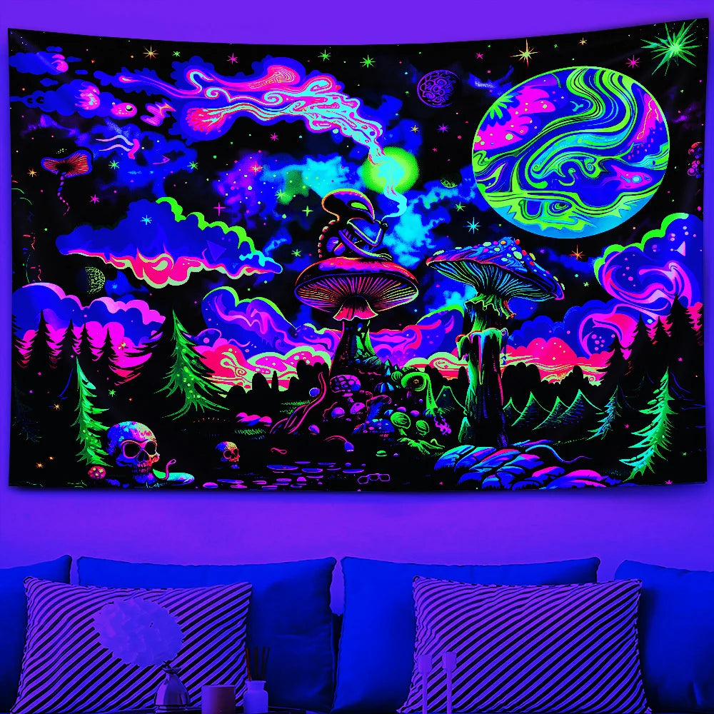 Enchanted Forest Tapestry
