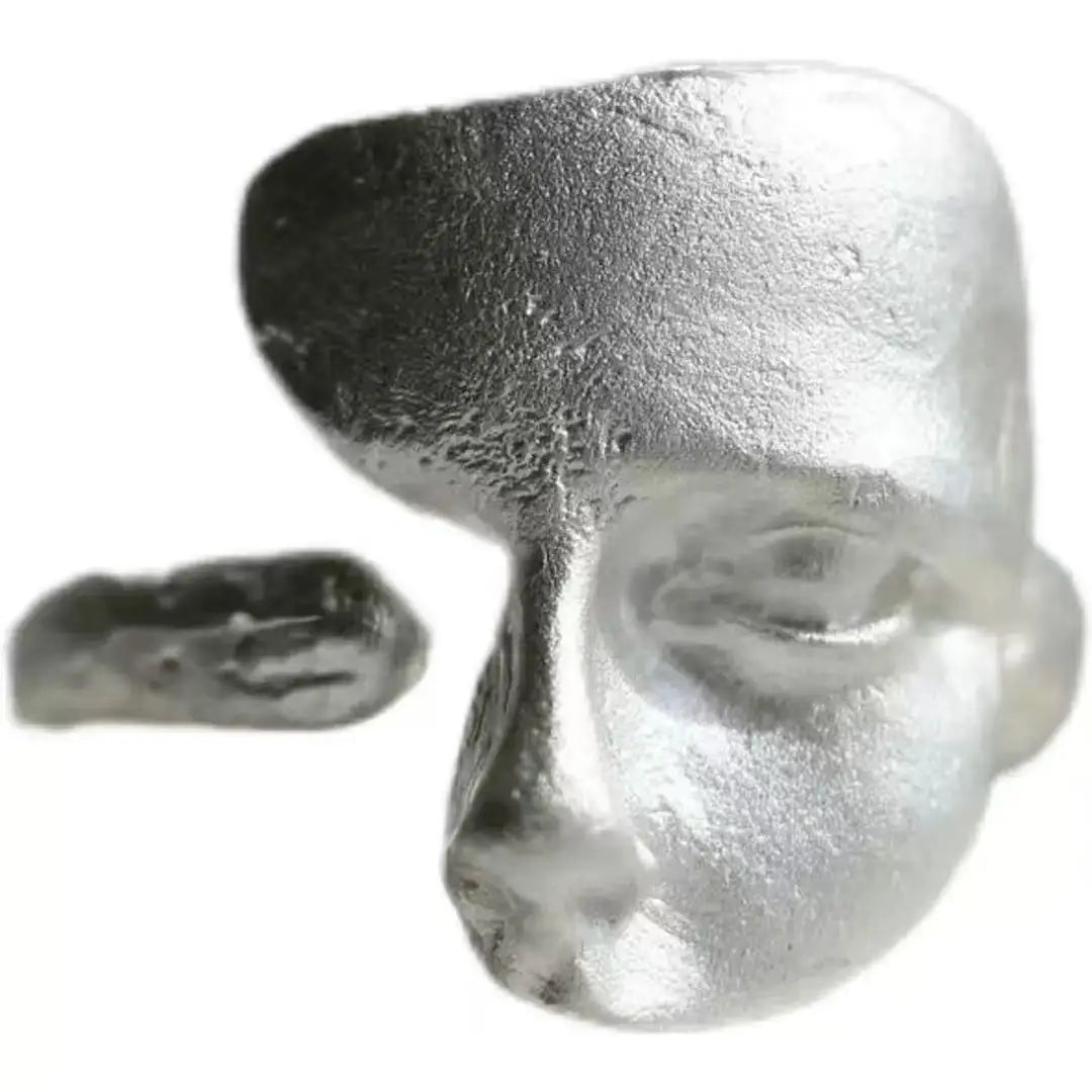 Sterling Silver Face Ring