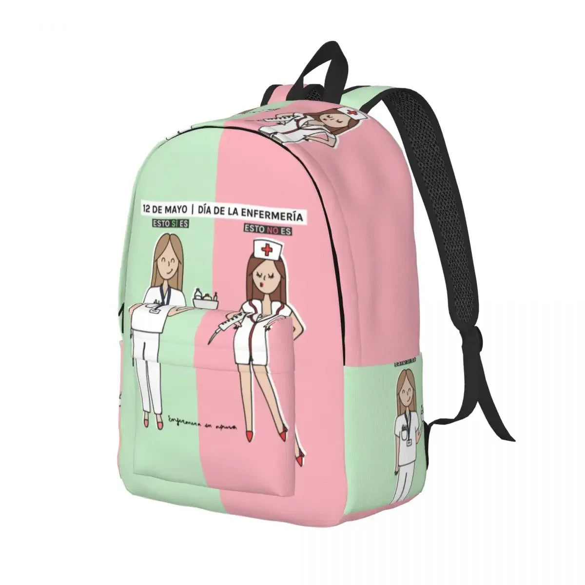 Nurse Slogan Laptop Daypack