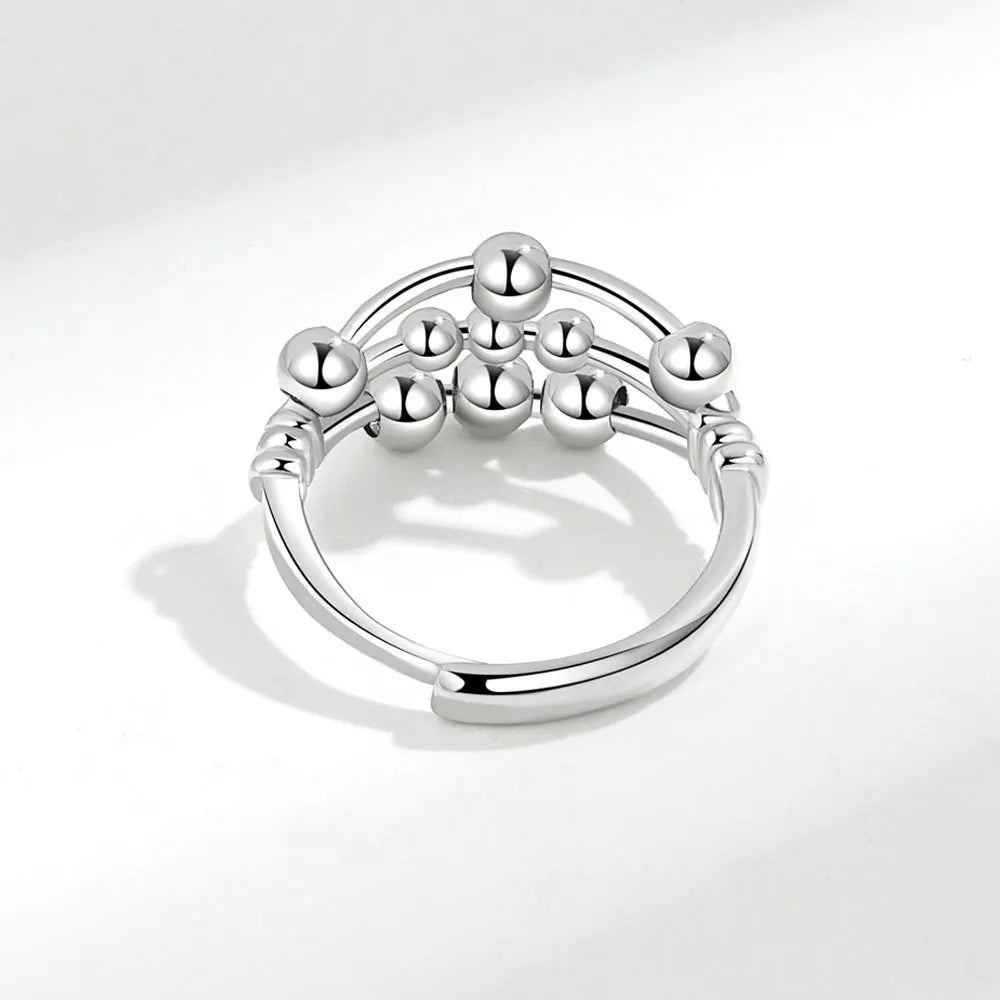 Anti-Stress Spinning Knuckle Ring