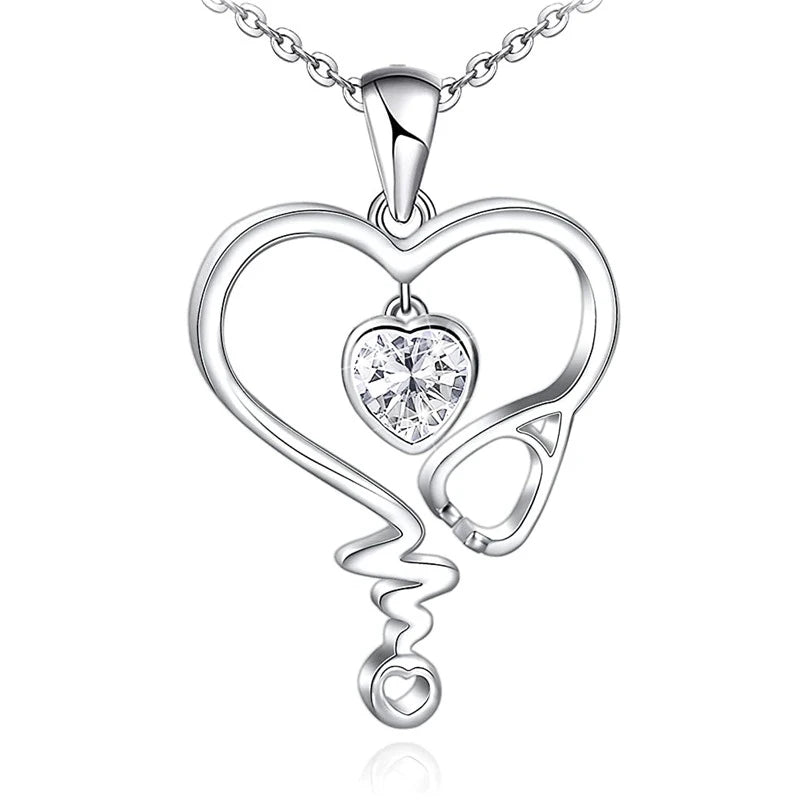 Irregular Heart Necklace