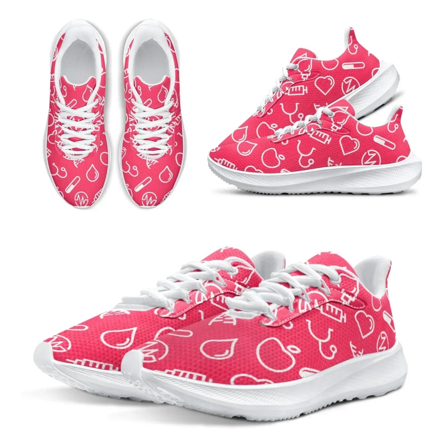 Medical Print Running Shoes