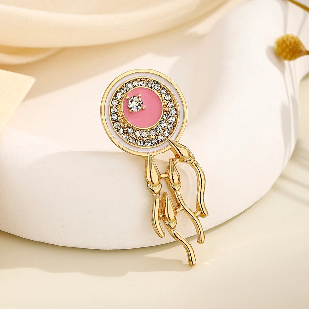 Obstetrics Medical Brooch Pin