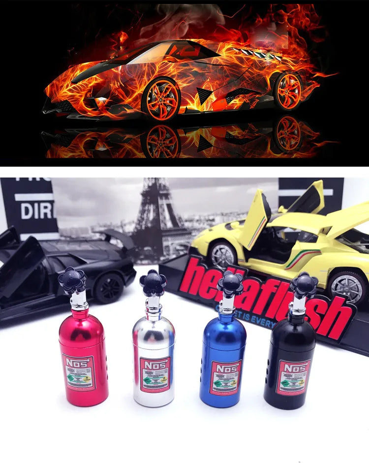 NOS Bottle Car Air Freshener
