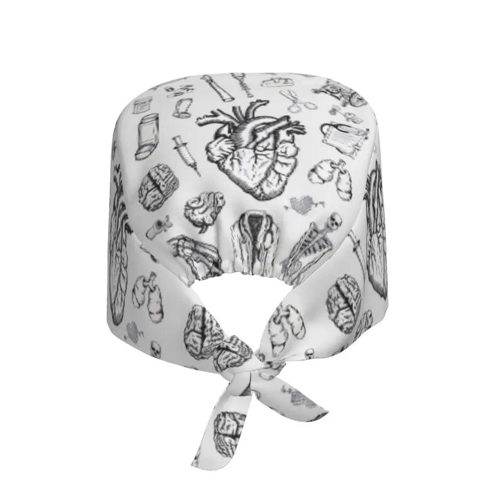 Human Anatomy Scrub Cap