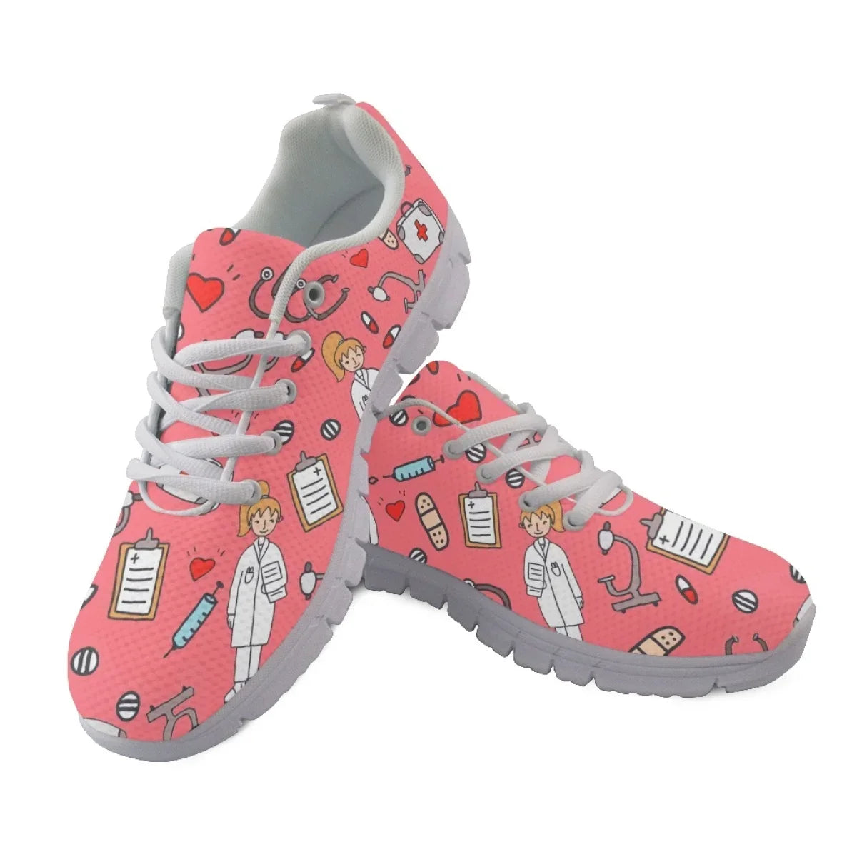 Physio Print Mesh Flats