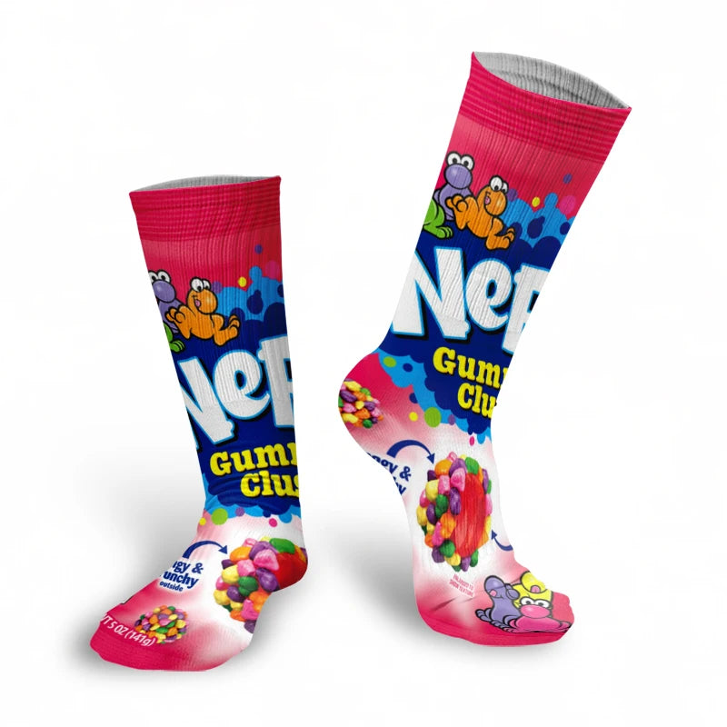 Potato Chip Print Socks