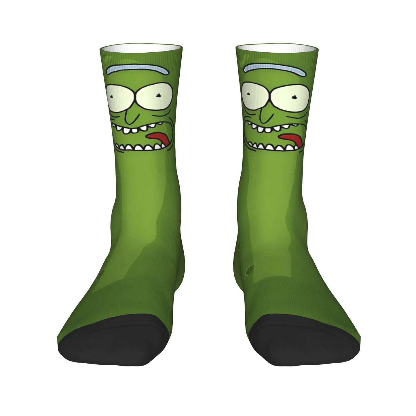 Cucumber Print Novelty Socks