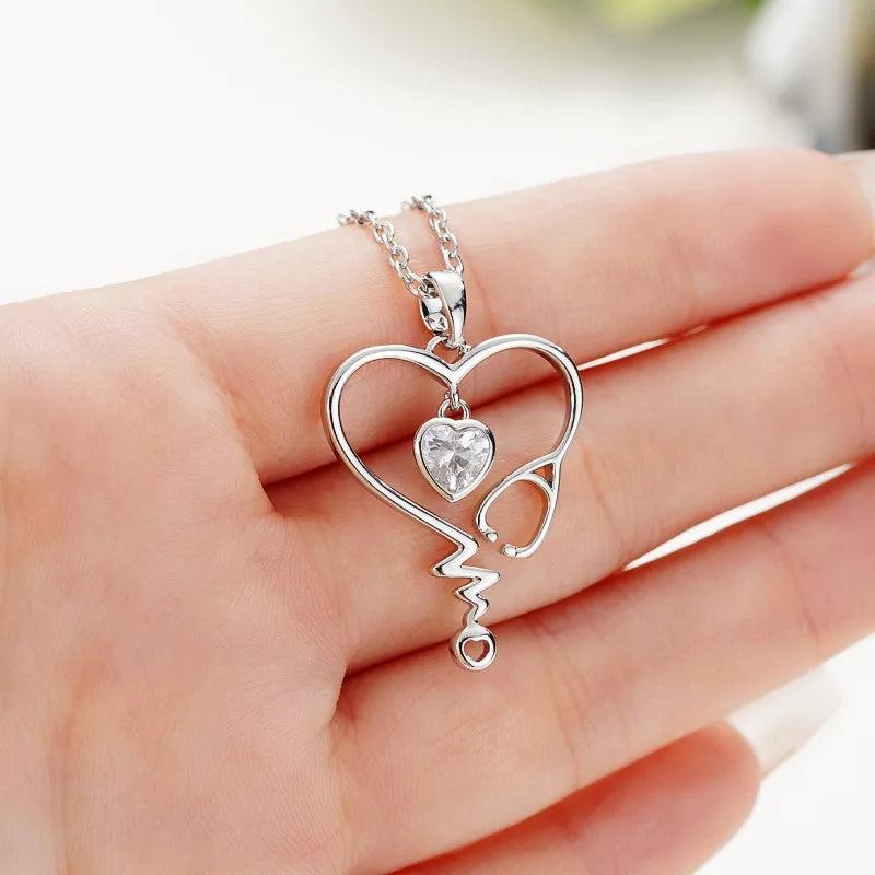 Irregular Heart Necklace