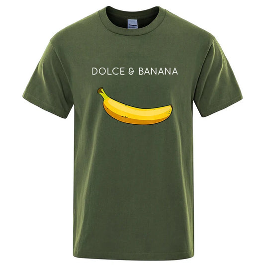 Funny Banana Print Men's T-Shirt