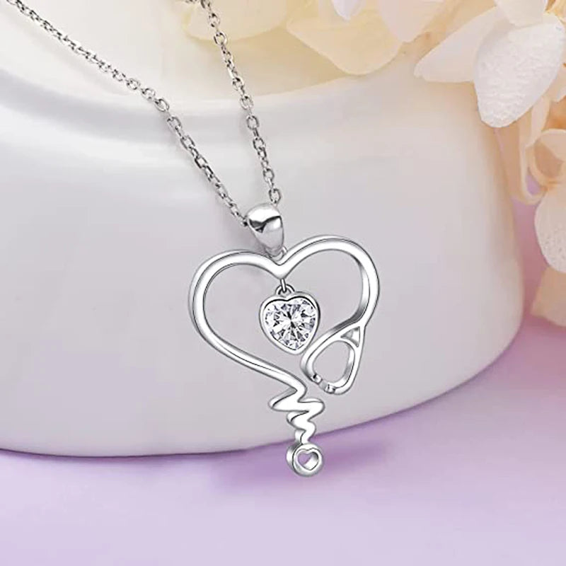 Irregular Heart Necklace