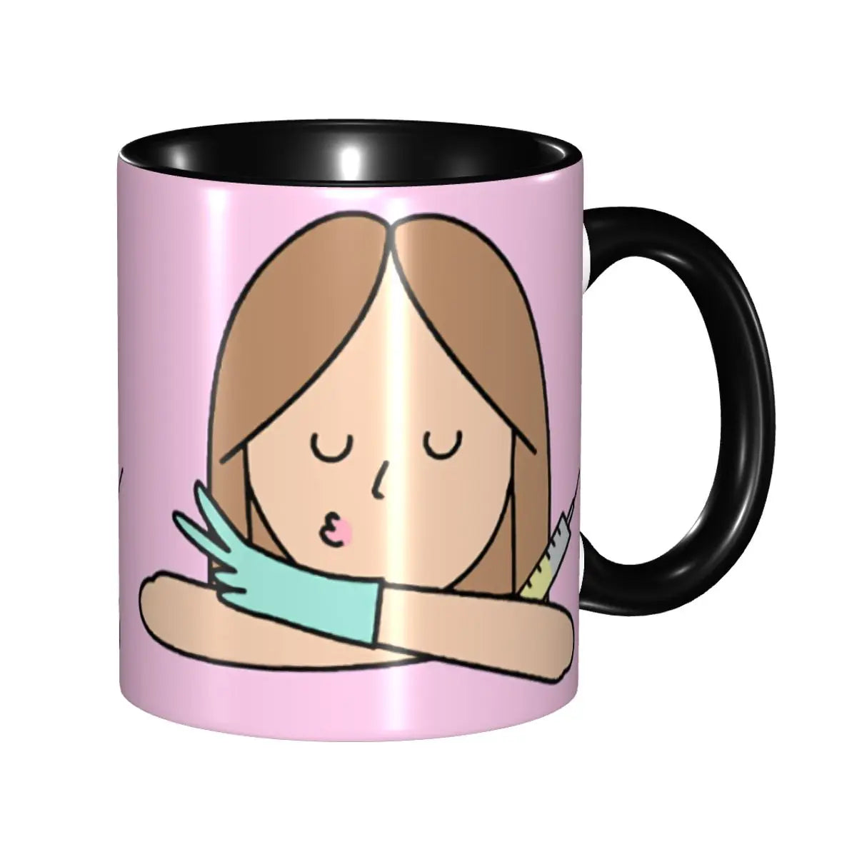 Pink Nurse Coffee Mug