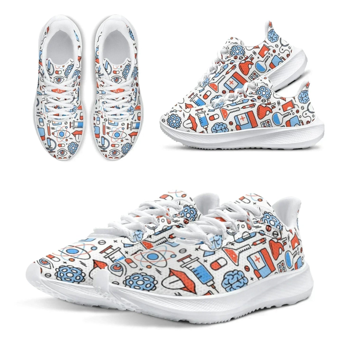 Medical Print Running Shoes