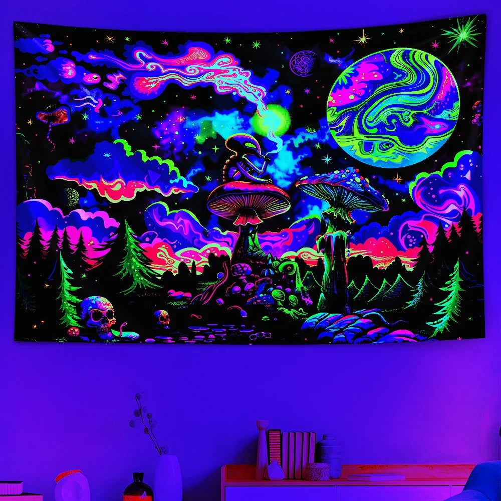 Enchanted Forest Tapestry