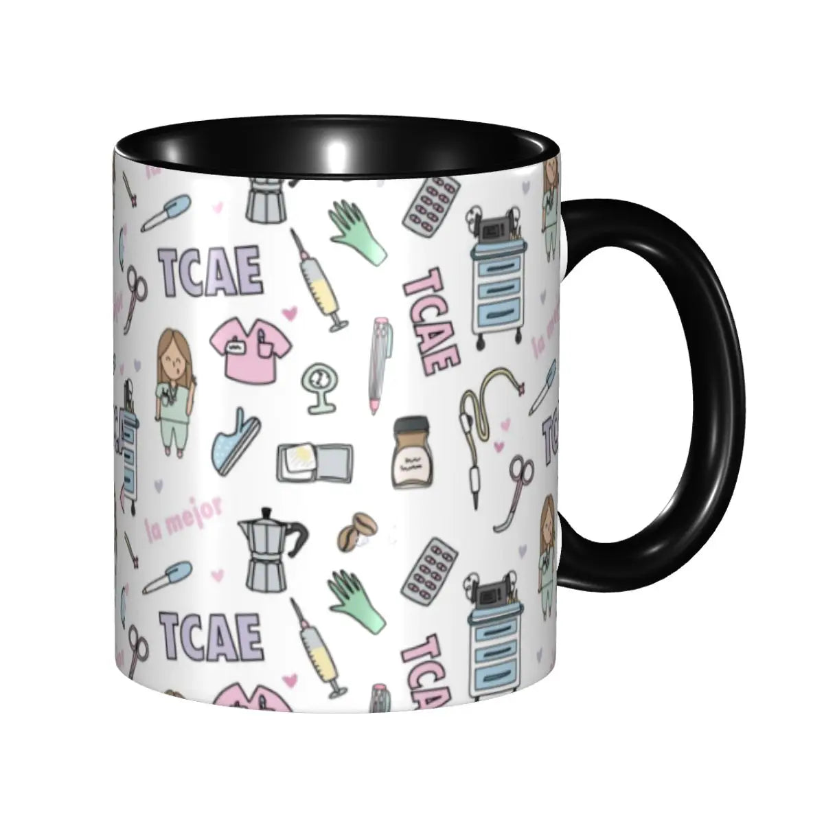 Pink Nurse Coffee Mug