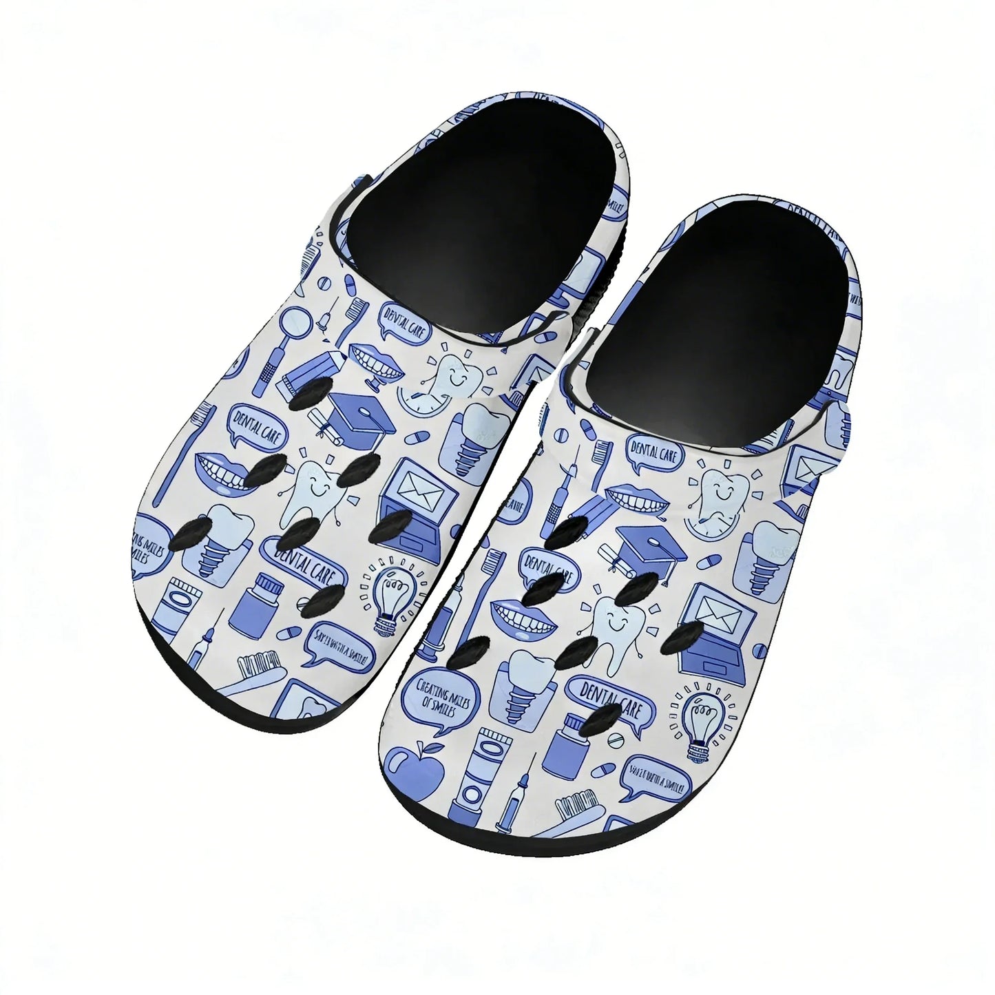 Medical Print Water Clogs