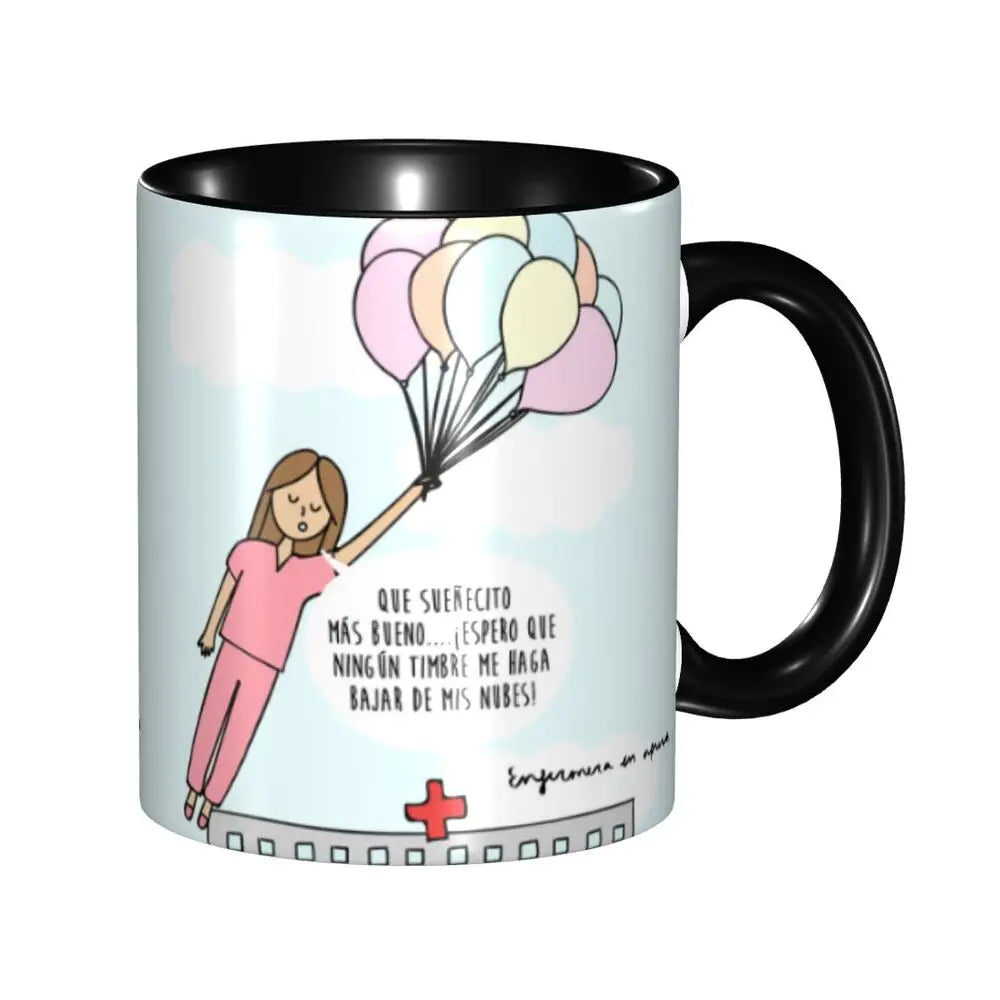 Pink Nurse Coffee Mug