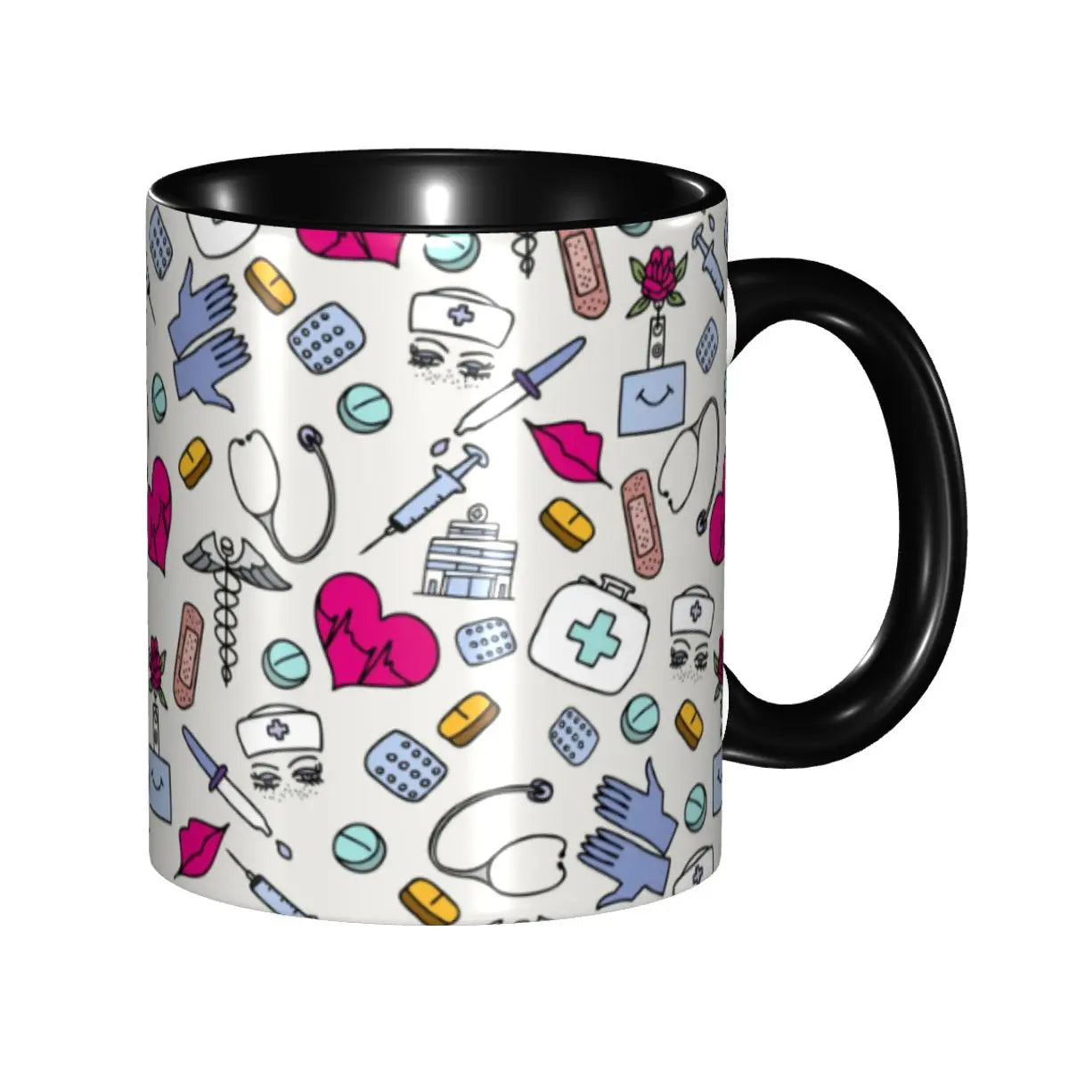 Pink Nurse Coffee Mug