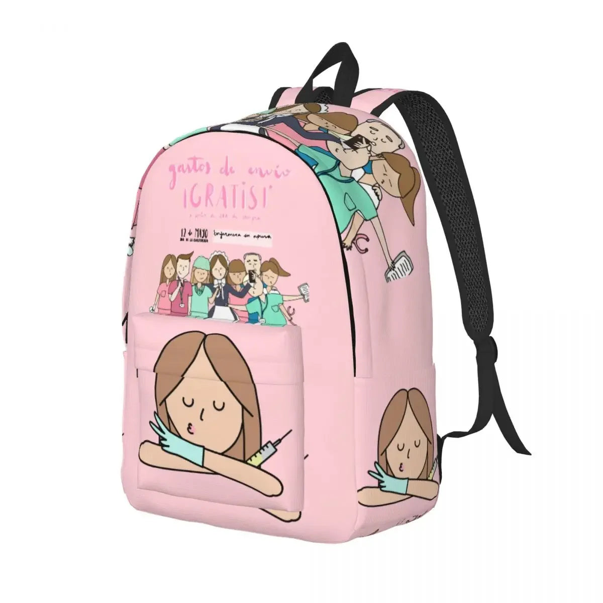 Nurse Slogan Laptop Daypack