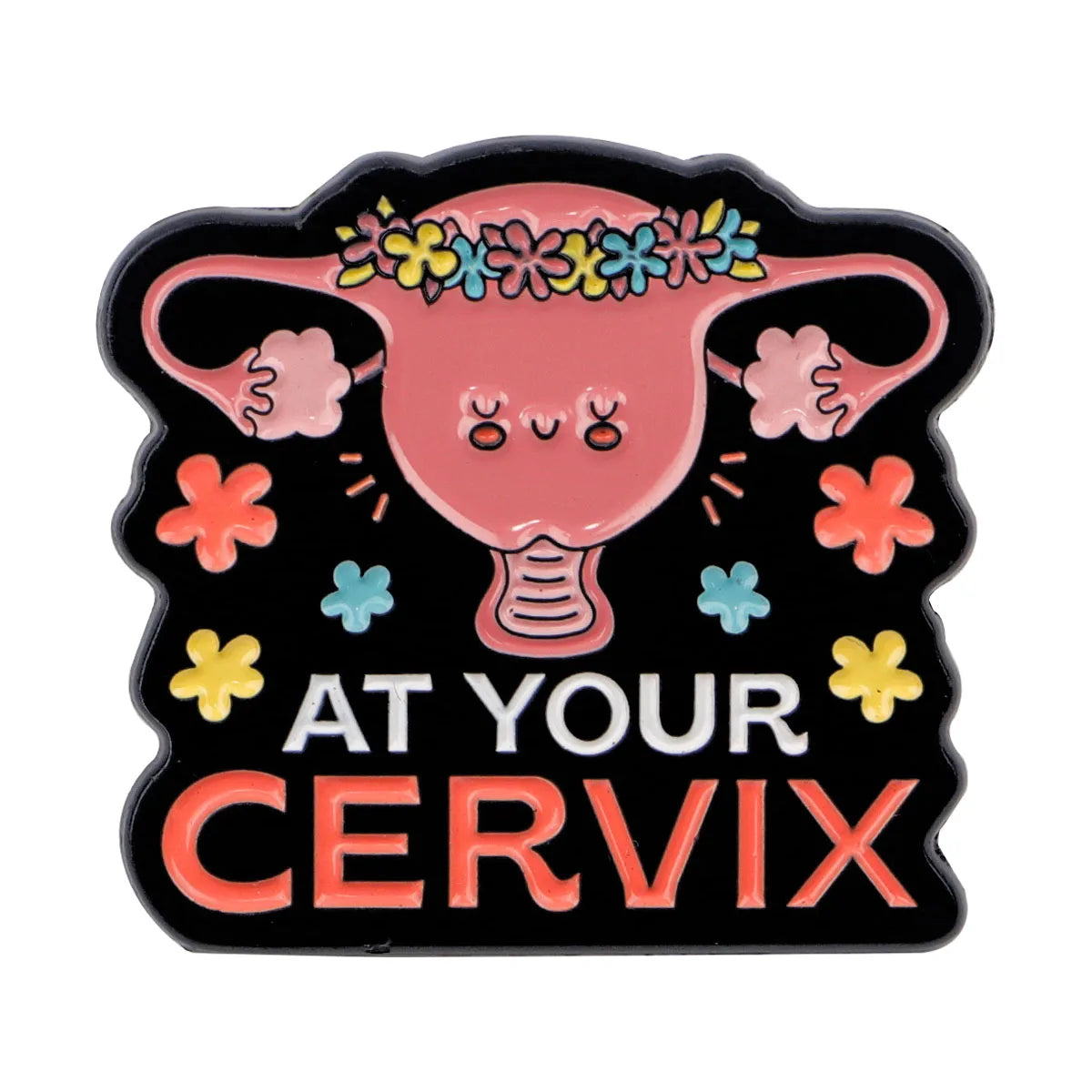 Uterus Enamel Pin