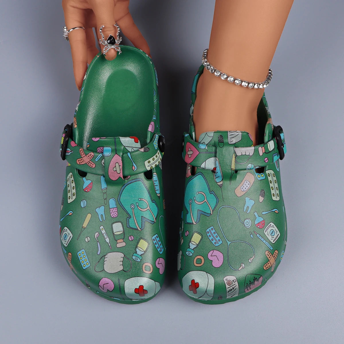 Buckle Strap EVA Clogs