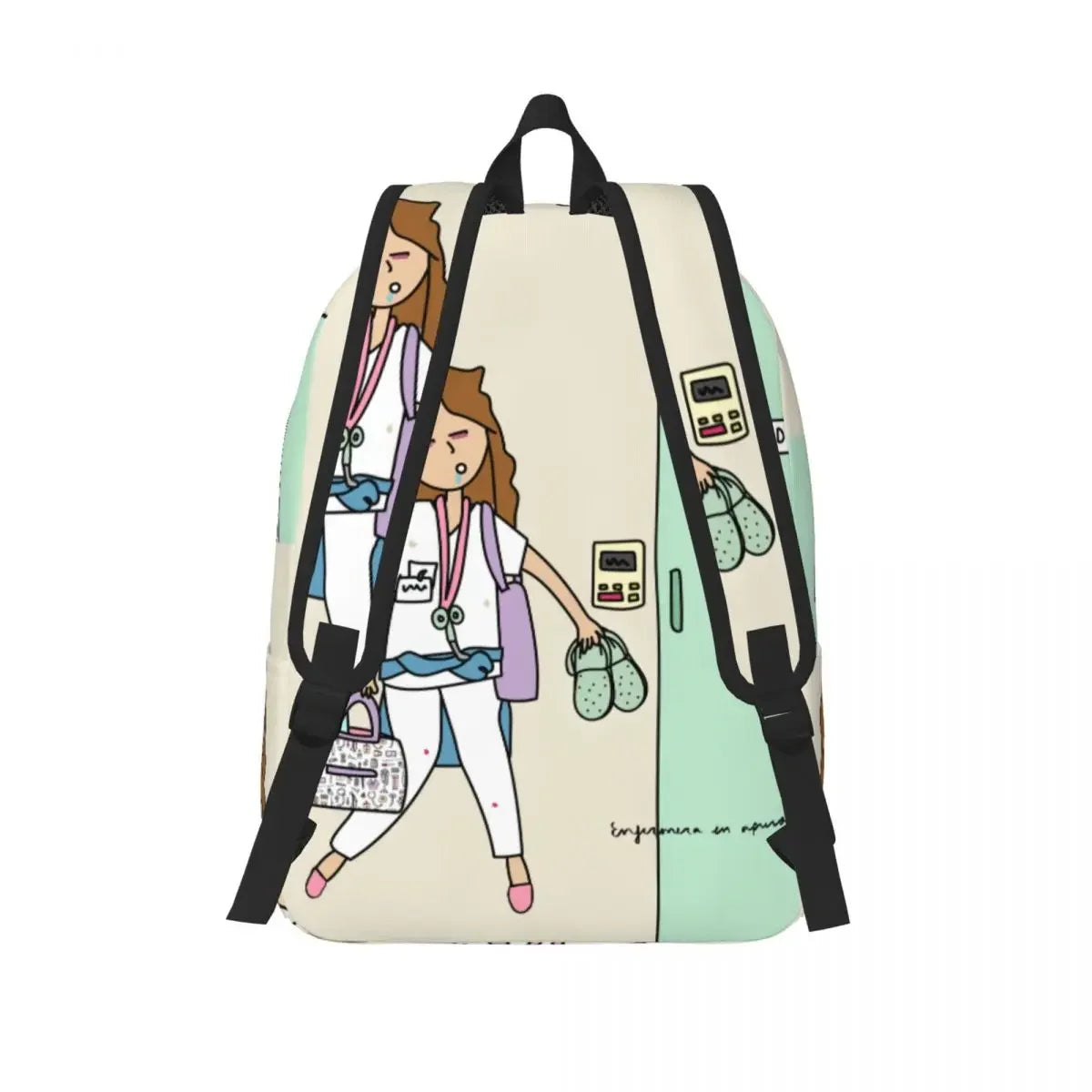 Nurse Slogan Laptop Daypack