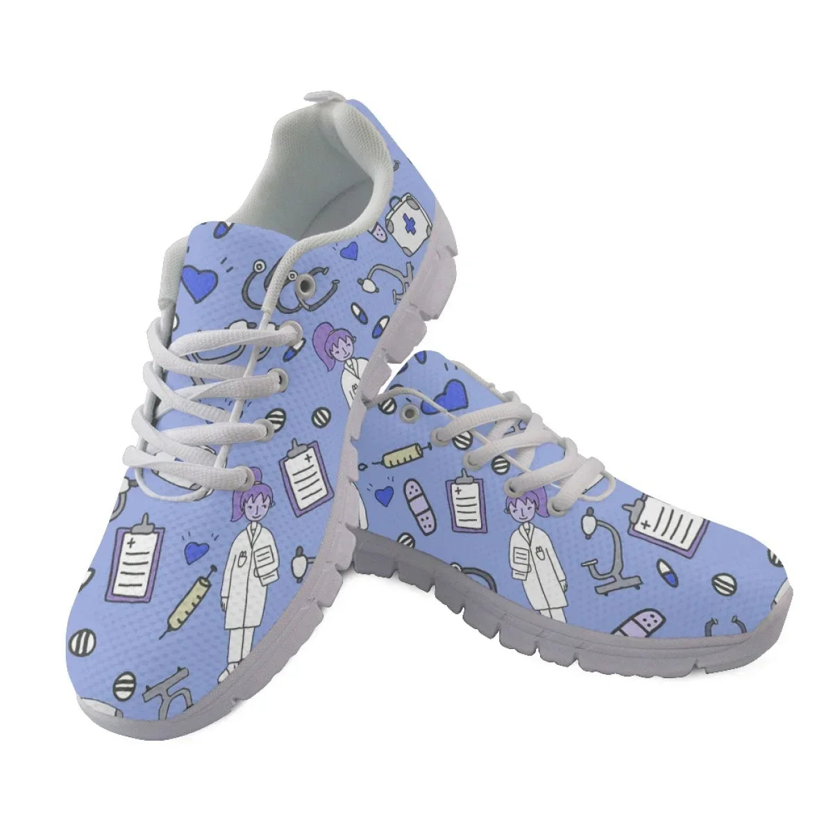 Physio Print Mesh Flats