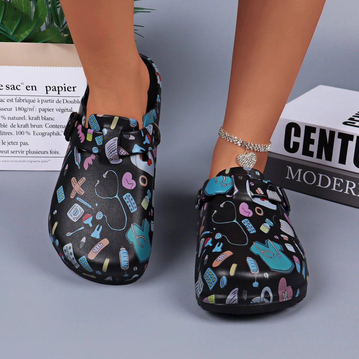 Buckle Strap EVA Clogs