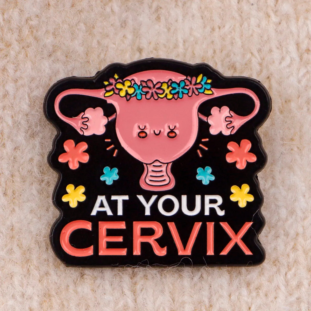 Uterus Enamel Pin