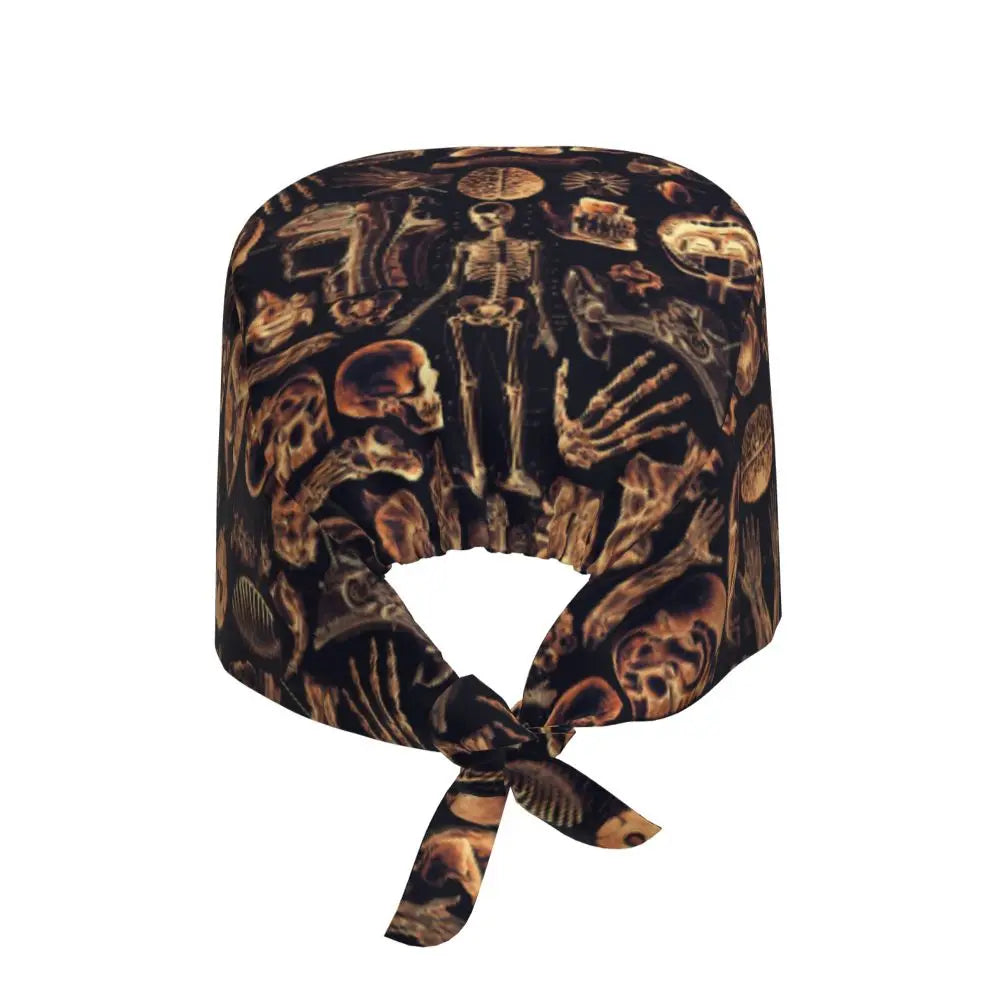 Anatomy Print Nursing Work Cap