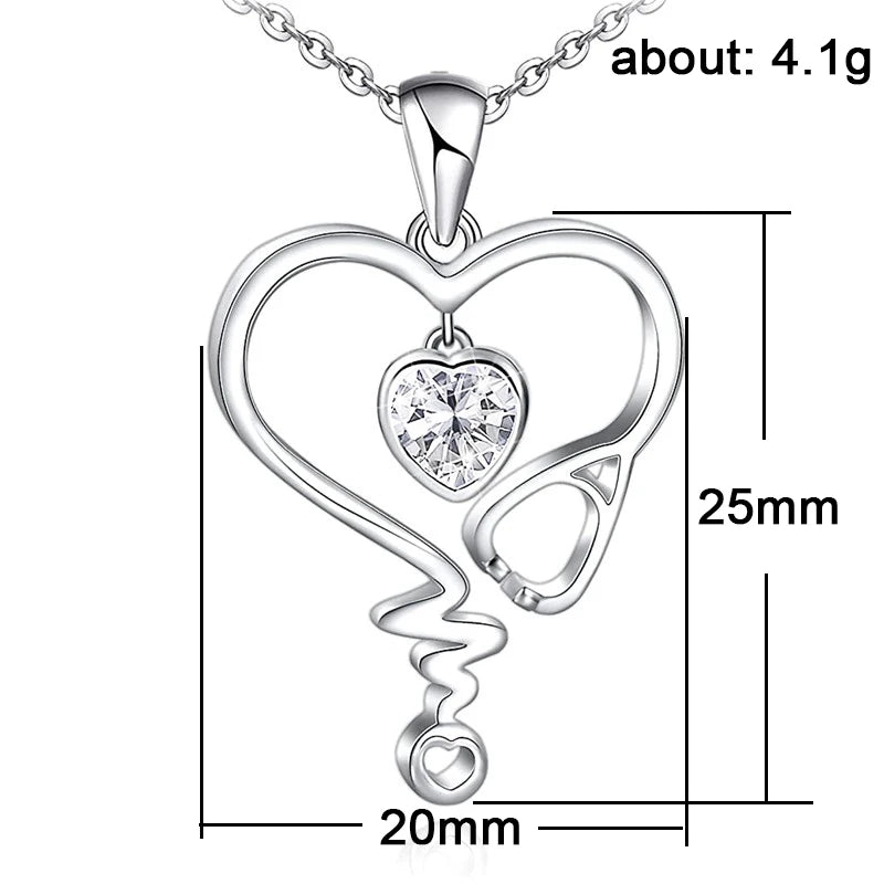 Irregular Heart Necklace