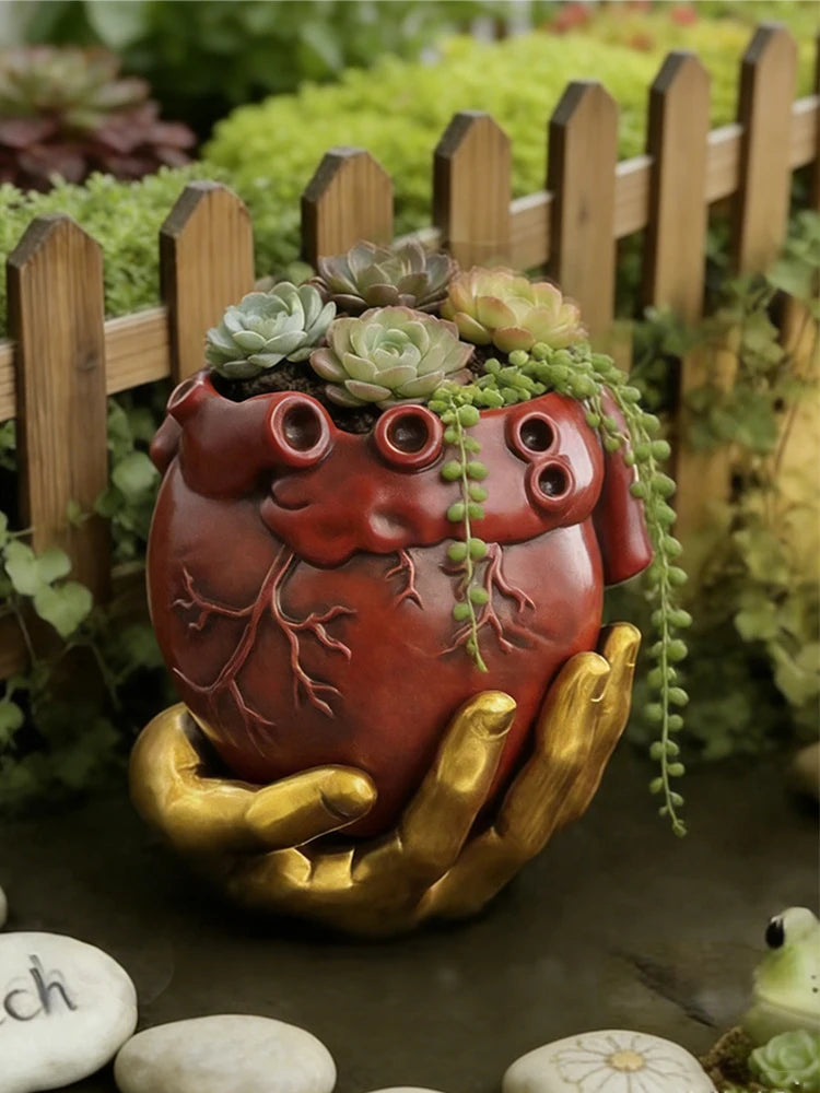 Anatomical Heart Planter