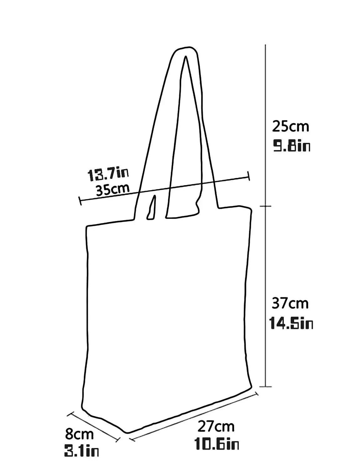 Foldable Nurse Shopping Bag