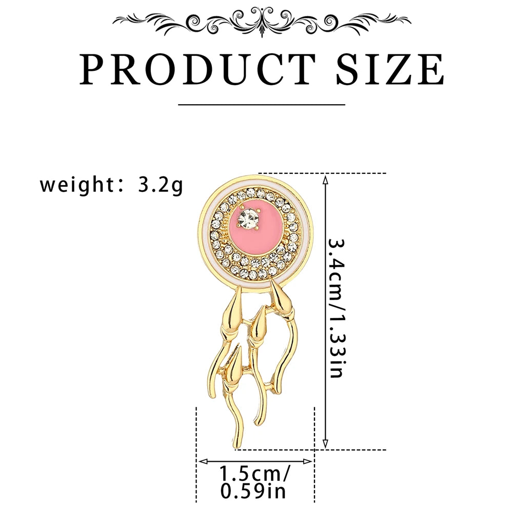 Obstetrics Medical Brooch Pin