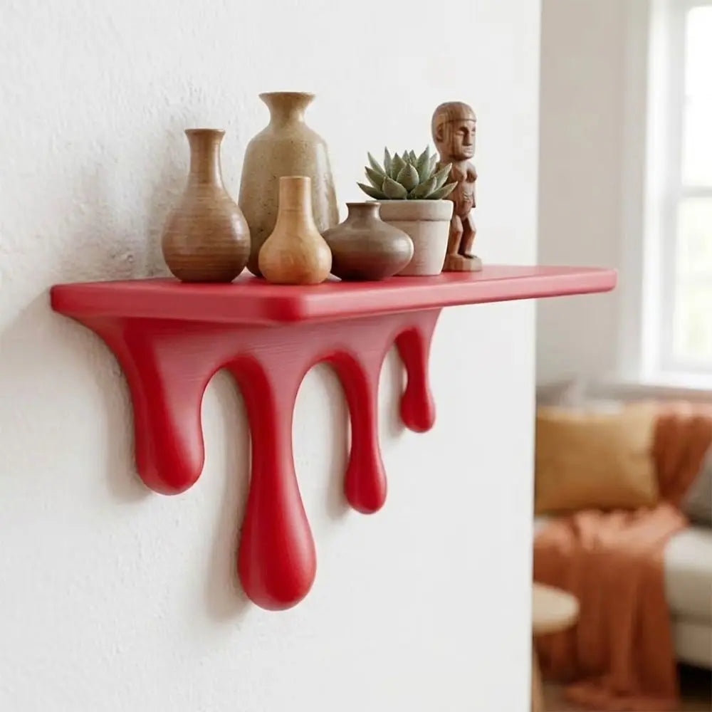 Melting Drip Wall Shelf