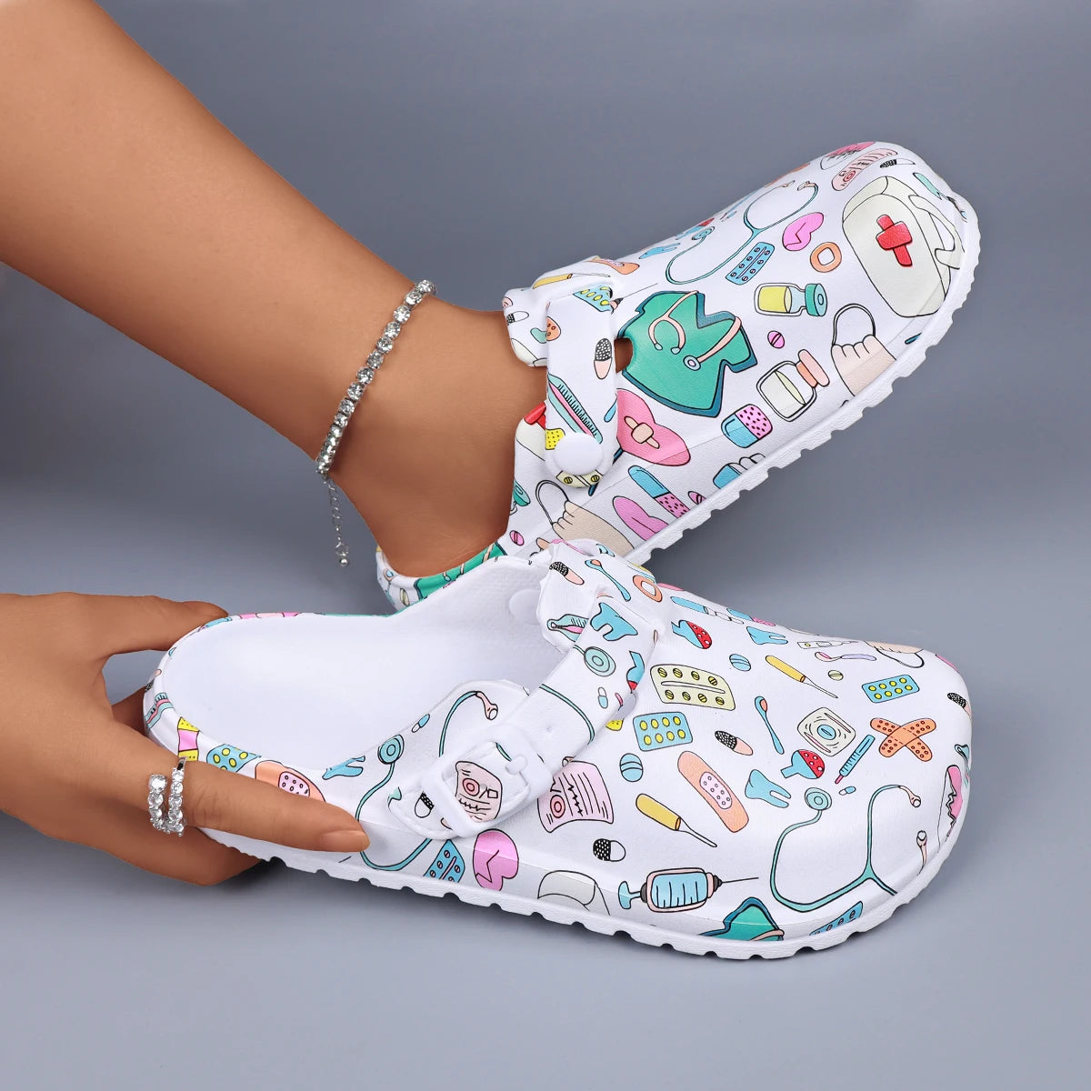 Buckle Strap EVA Clogs