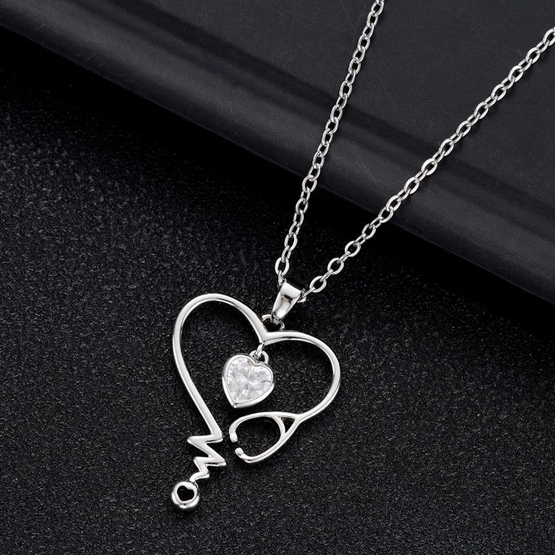 Irregular Heart Necklace