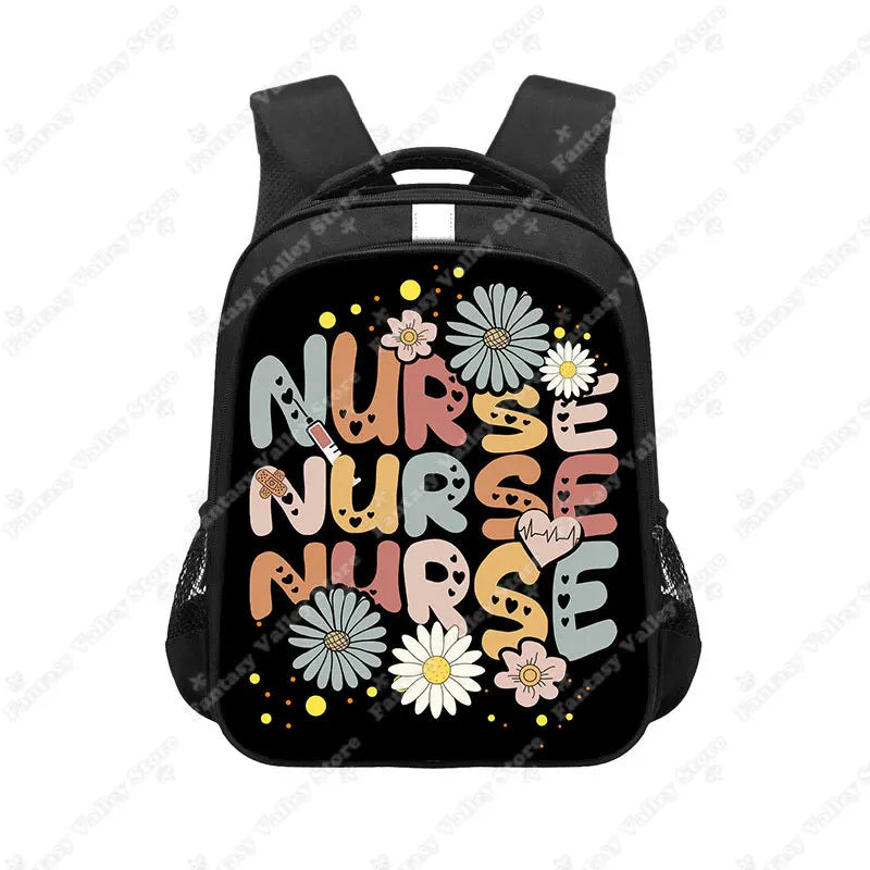 ECG Print School Backpack