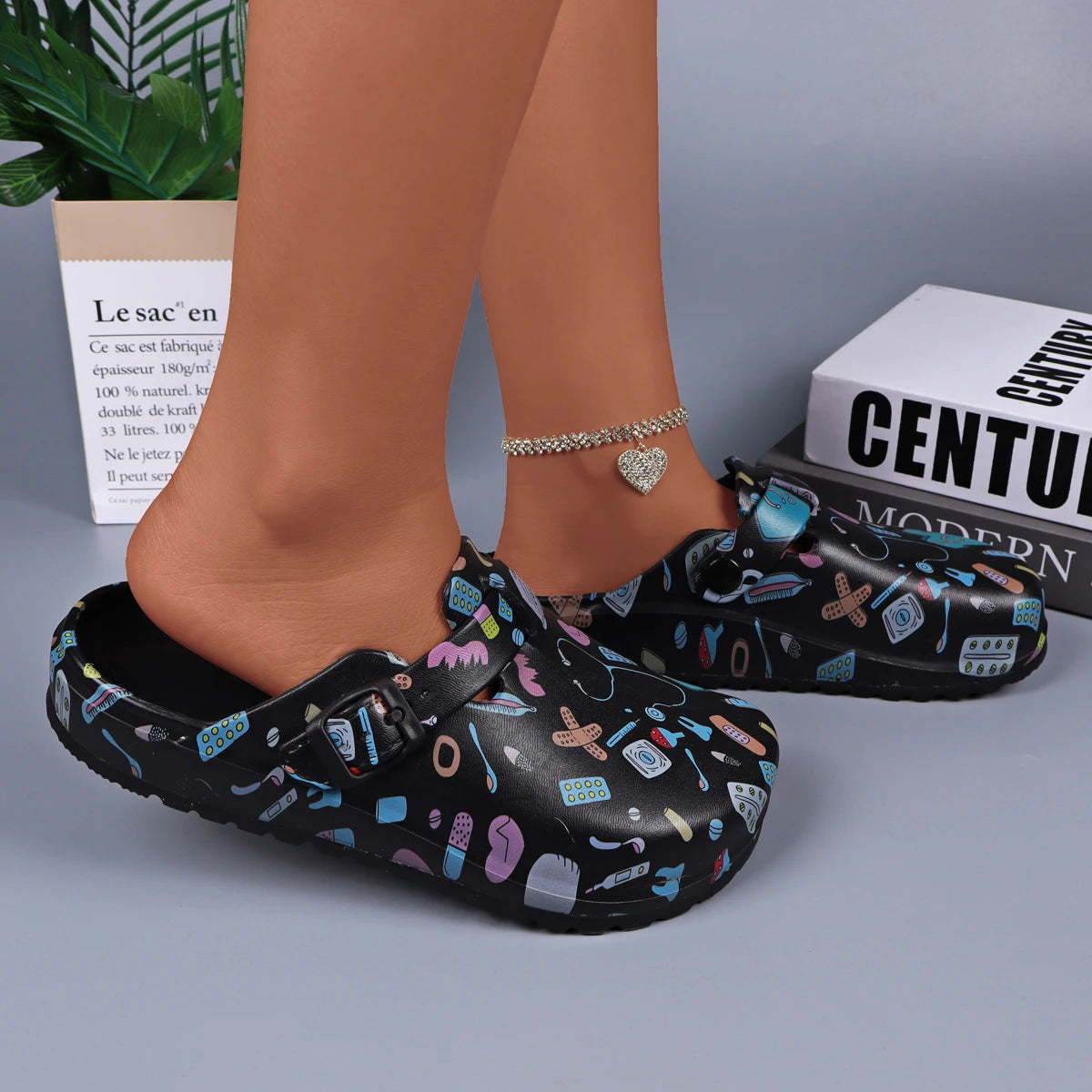 Buckle Strap EVA Clogs