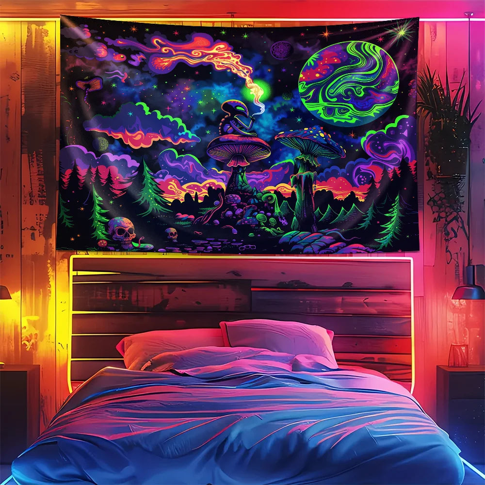 Enchanted Forest Tapestry