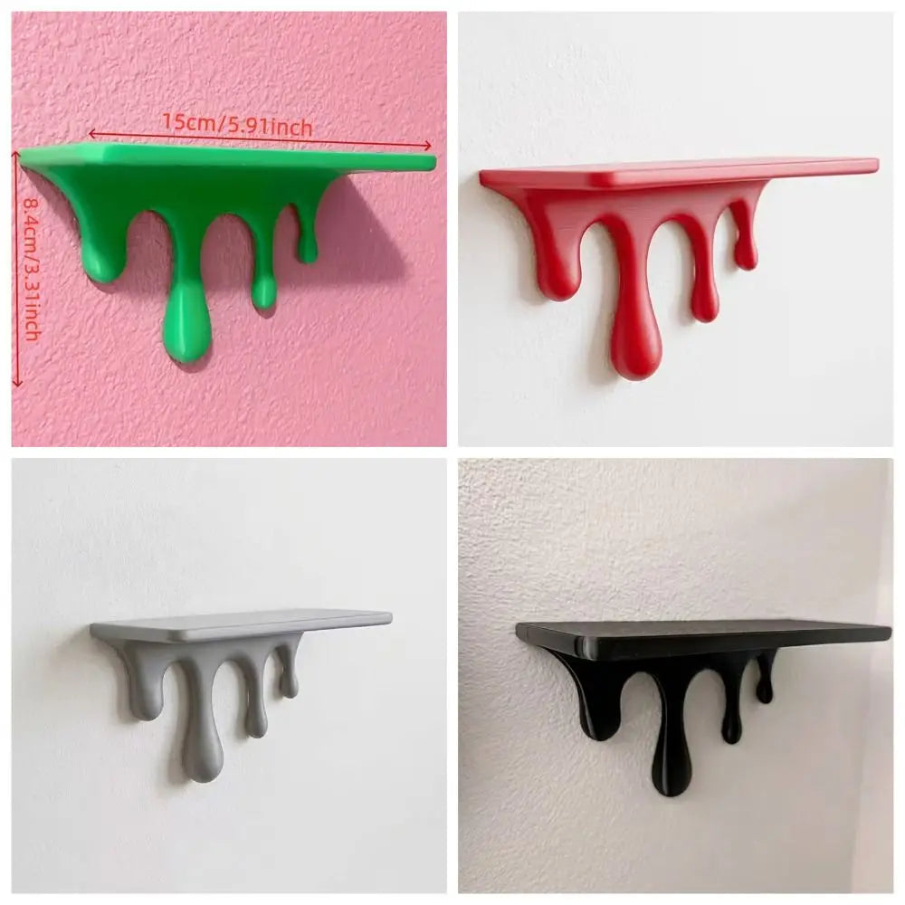 Melting Drip Wall Shelf
