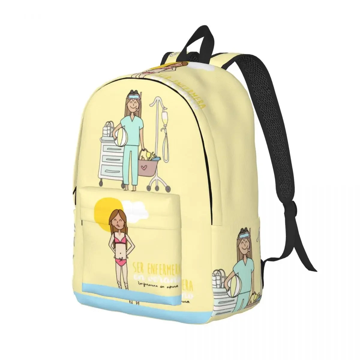 Nurse Slogan Laptop Daypack