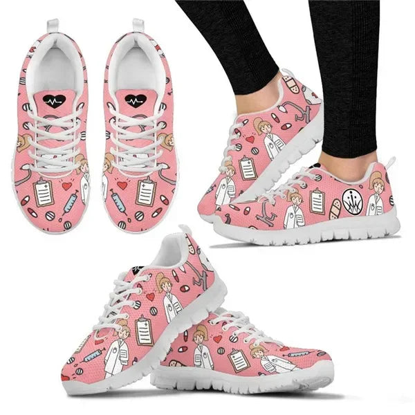 Physio Print Mesh Flats